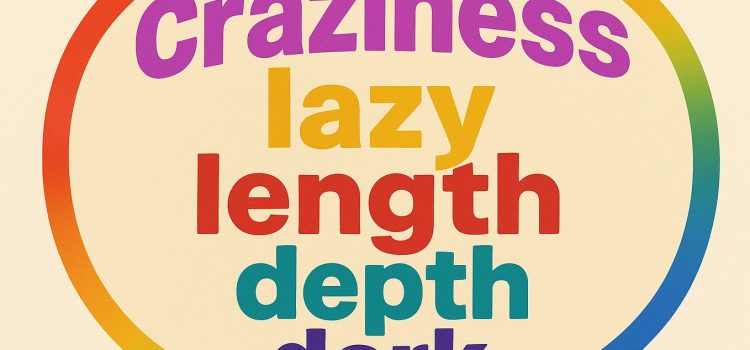 WF – adjectives to nouns – regular and irregular forms