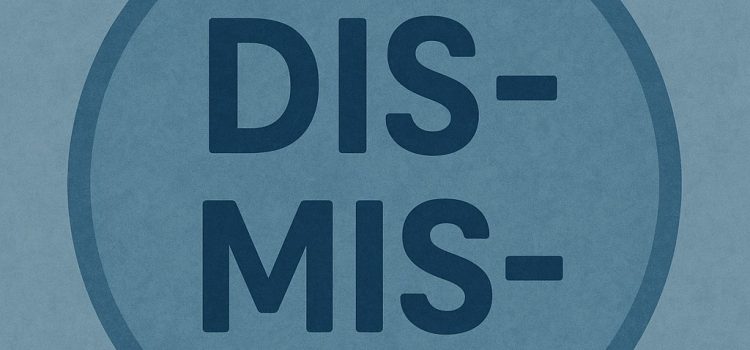 WF – prefixes dis- and mis-