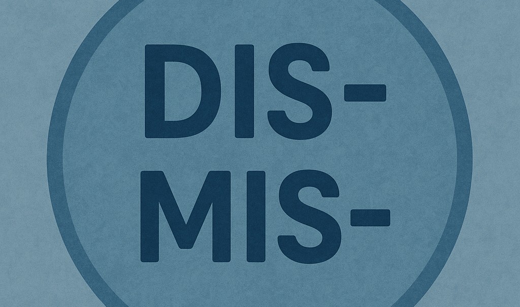 WF – prefixes dis- and mis-