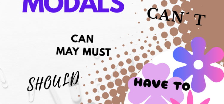 Modal verbs 2  – writing, speaking