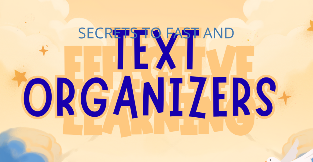 Text organizers